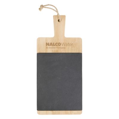 Bamboo and Slate Charcuterie Cutting Board - NW