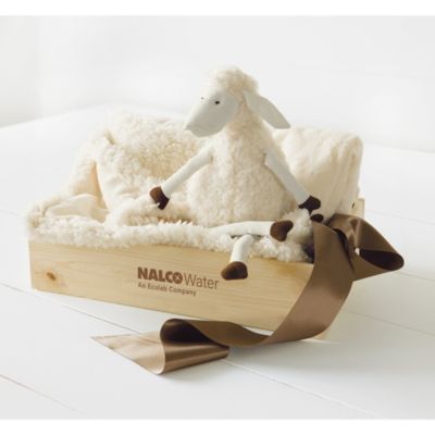 Olive & Cocoa Lulu Lamb and Blankie Set - NW