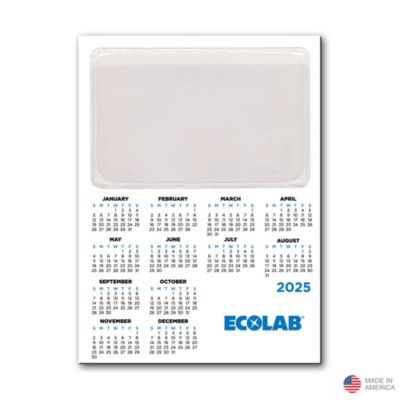 2025 Pocket Calendar Magnet - 5.75 in. x 4.25 in. - ECO