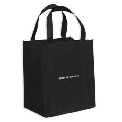 Reusable Grocery Bag - 13 in. x 10 in. x 15 in. - EcoSure Lobster Ink