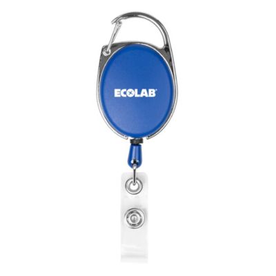 Retractable Badge Holder With Carabiner - ECO