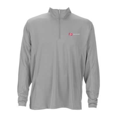 Vansport Mesh Quarter-Zip Tech Pullover - Swisher