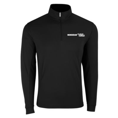 Vansport Mesh Quarter-Zip Tech Pullover - MCF