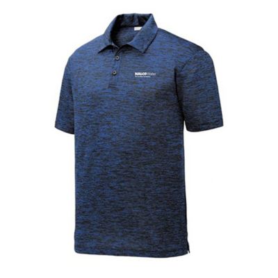 Sport-Tek PosiCharge Electric Heather Polo - EcoMart