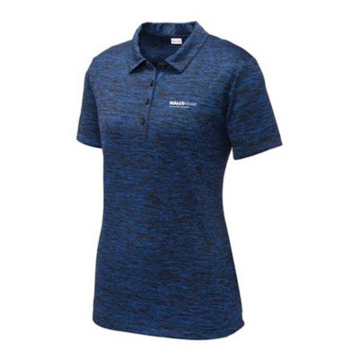 Sport-Tek Ladies PosiCharge Electric Heather Polo - EcoMart