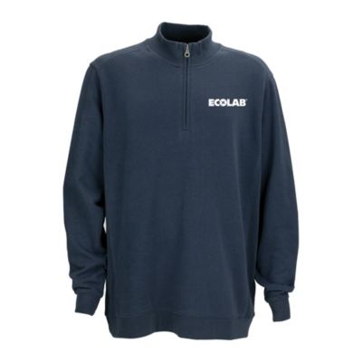 Premium Cotton Quarter-Zip Fleece Pullover - ECO