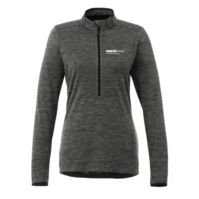 Ladies Mather Knit Half Zip Pullover - EcoMart