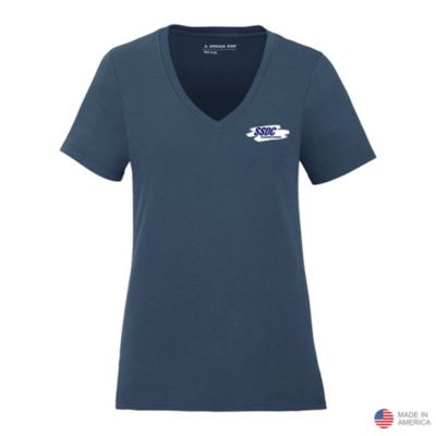 Ladies American Giant Classic Cotton Crew T-Shirt - SSDC