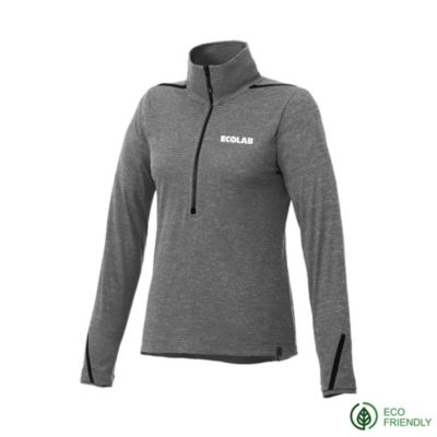 Ladies Dege Performance Half Zip Pullover - ECO