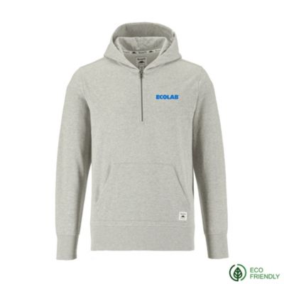 Unisex Roots73 Canmore Eco French Terry Quarter Zip Hoodie - ECO