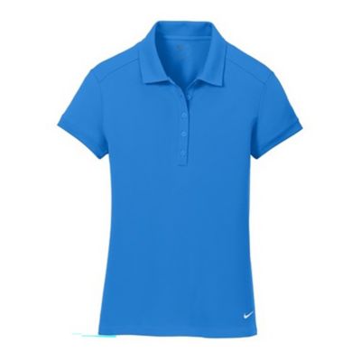 Ladies Nike Dri-FIT Solid Icon Pique Modern Fit Polo Shirt