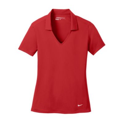 Nike Ladies Dri-FIT Vertical Mesh Polo Shirt - Swisher and Cheney Bros