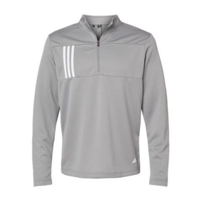 Adidas 3-Stripes Double Knit Quarter-Zip Pullover - ECO