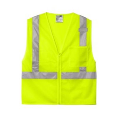 CornerStone ANSI 107 Class 2 Mesh Zippered Vest - NW