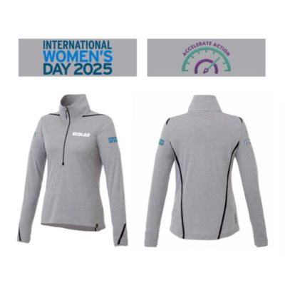 Ladies Dege Performance Half Zip Pullover - Accelerate Action