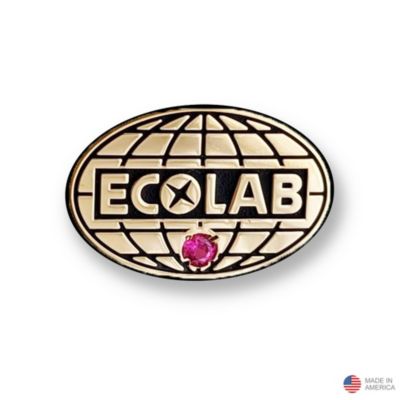 Ecolab Service Pin with Magnetic Backing - 10 Years - (1PC) - ECO