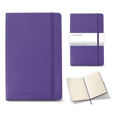 Moleskine Hard Cover Ruled Notebook - 5 in. x 8.25 in.