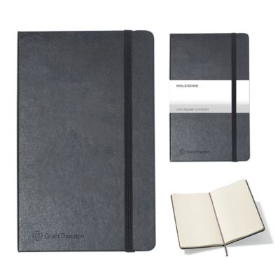 Moleskine Hard Cover Ruled Notebook - 5 in. x 8.25 in.