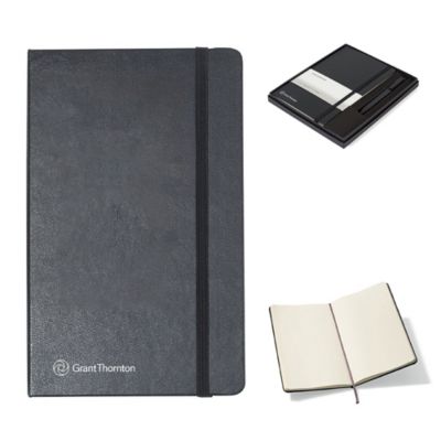 Moleskine Large Notebook and GO Pen Gift Set