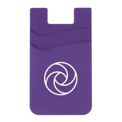 Dual Pocket Silicone Phone Wallet