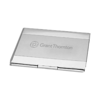 Sonata Silver Business Card Case