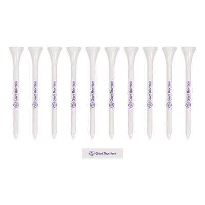 10 Plus Golf Tees Packaged - 3.25 in.