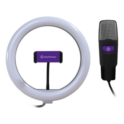 McStreamy Microphone and Light Ring