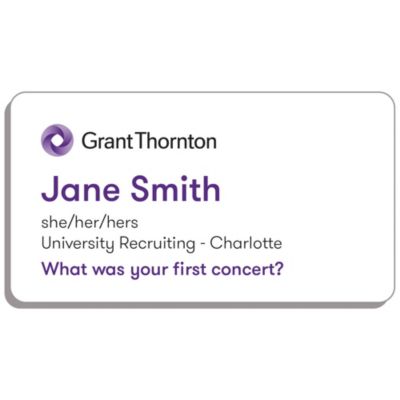 Name Badge - Recruitment