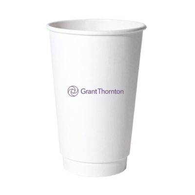 Double Wall Insulated Paper Cup - 16 oz.