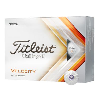 Titleist Velocity Golf Balls - Dozen - While Supplies Last