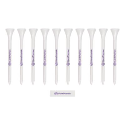 10 Plus Golf Tees Packaged - 3.25 in. - Recruitment