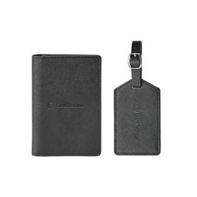 Passport Holder Luggage Tag 2-Piece Kit