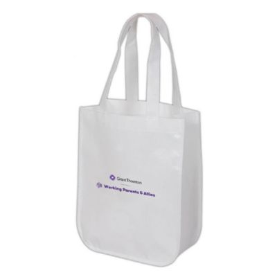Laminated Fashion Tote - 9.25 in. x 11.75 in. - Working Parents and Allies