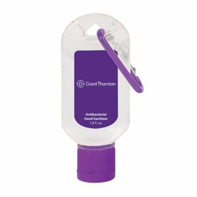 Hand Sanitizer With Carabiner - 1.8 oz.