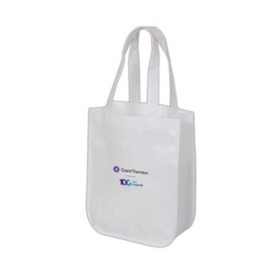 Laminated Fashion Tote - 9.25 in. x 11.75 in. - 100 & Beyond