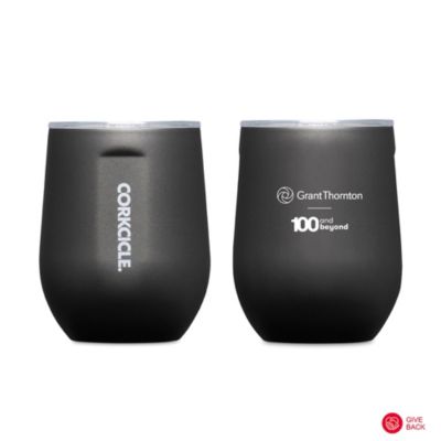 Corkcicle Pure Taste Stemless Wine Cup - 12 oz.. - 100 & Beyond