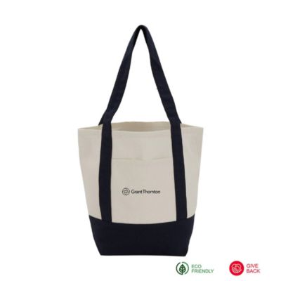 Mini Recycled Cotton Canvas Tote