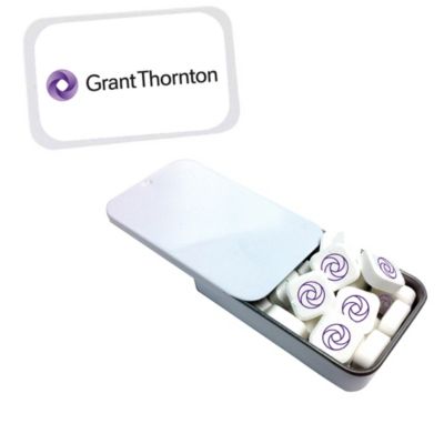 Slider Tin with Printed Mints - Recruitment