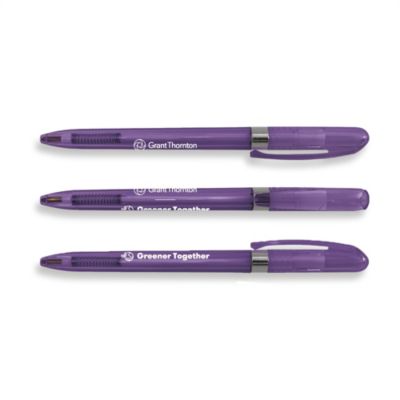 Pivo Clear Chrome Pen - Greener Together