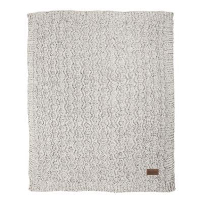 Vanilla Cookie Cable Knit Chenille Blanket - Recruitment