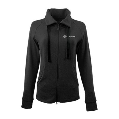 Ladies Mock Neck Full Zip Jacket