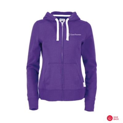 Ladies Paddlecreek Full Zip Fleece Hoodie with Hidden Pocket