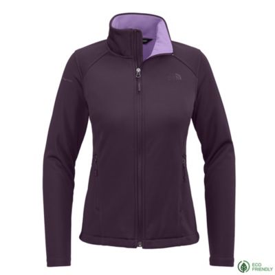 Ladies The North Face Chest Logo Ridgewall Soft Shell Jacket