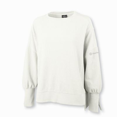 Ladies Camden Spliced Crew Neck Sweatshirt