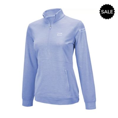 Puma Ladies Cloudspun Rockaway Golf Quarter Zip - Invitational (1PC) - While Supplies Last