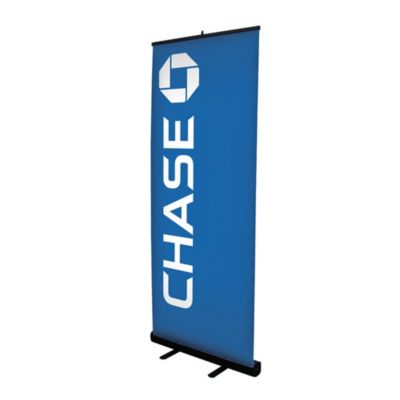 Economy Metal Retractor Banner Display Kit - Chase