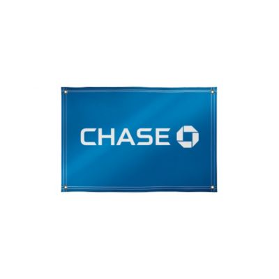Solvent Display Banner - 4 ft. x 6 ft. - Chase