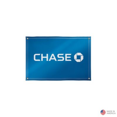 Solvent Display Banner - 4 ft. x 6 ft. - Chase