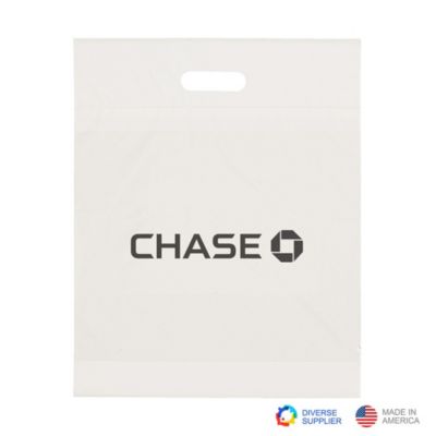 Eco Die Cut Handle Bag - 15 in. x 19 in. x 3 in. - Chase