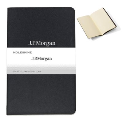 Moleskine Cahier Ruled Notebook - 5 in. x 8.25 in. - J.P. Morgan